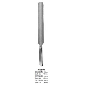Μαχαίρι Virchow 33.5cm με λαβή 200mm